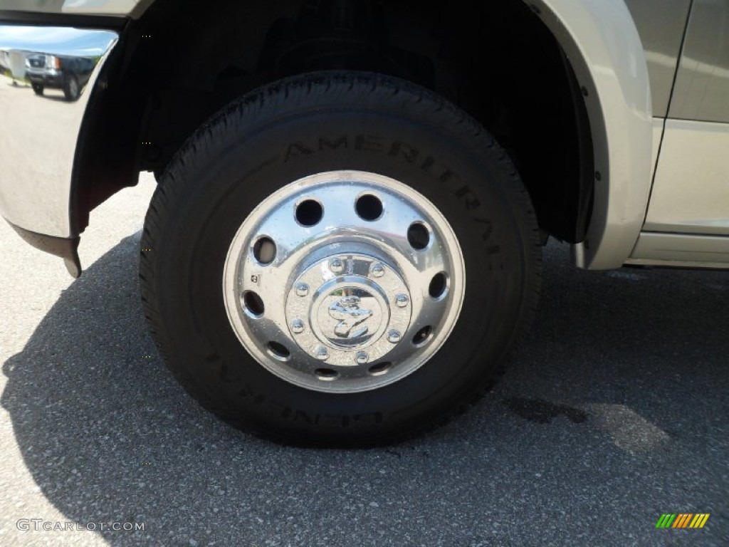 2011 Ram 3500 HD Laramie Crew Cab 4x4 Dually - Mineral Gray Metallic / Light Pebble Beige/Bark Brown photo #9
