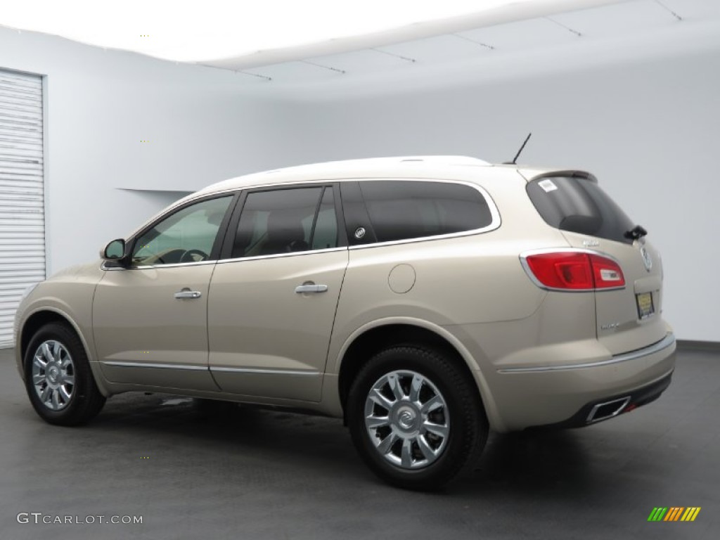 2014 Enclave Premium - Champagne Silver Metallic / Cocaccino photo #3