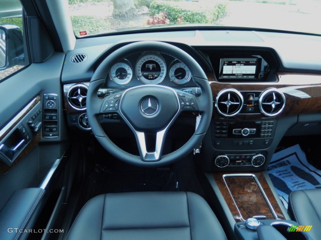 2014 Mercedes-Benz GLK 350 Black Dashboard Photo #83974551
