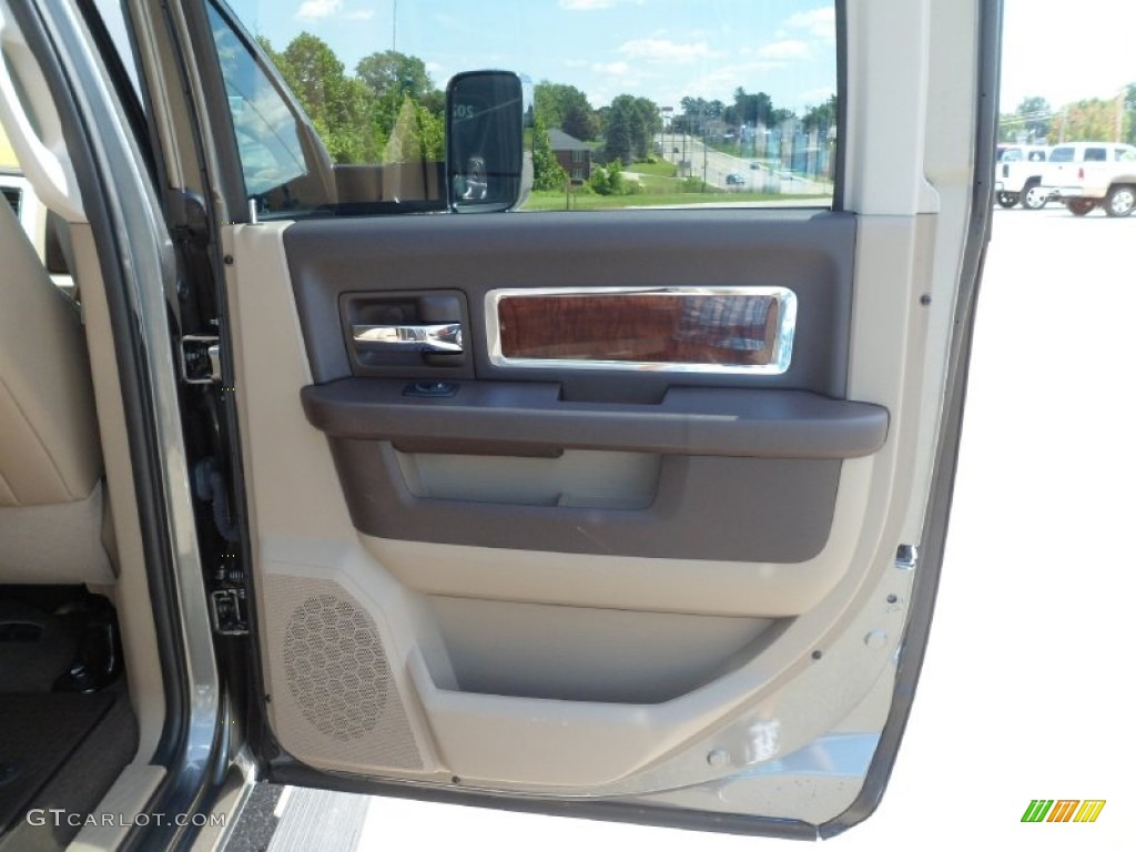 2011 Ram 3500 HD Laramie Crew Cab 4x4 Dually - Mineral Gray Metallic / Light Pebble Beige/Bark Brown photo #20