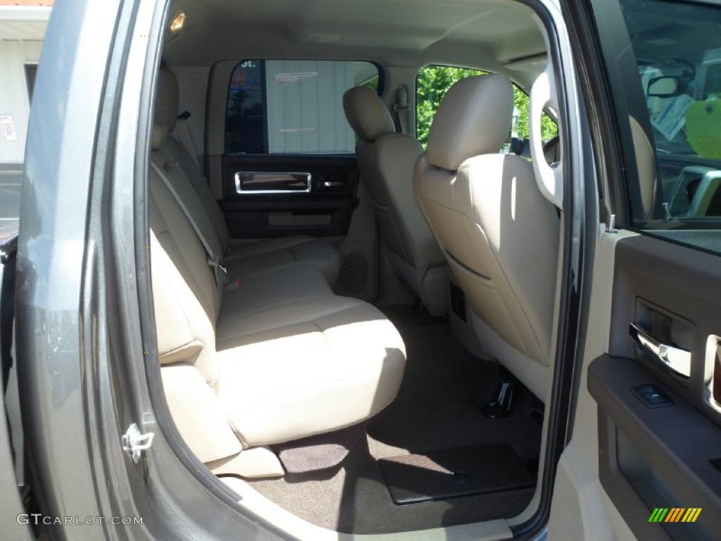2011 Ram 3500 HD Laramie Crew Cab 4x4 Dually - Mineral Gray Metallic / Light Pebble Beige/Bark Brown photo #21