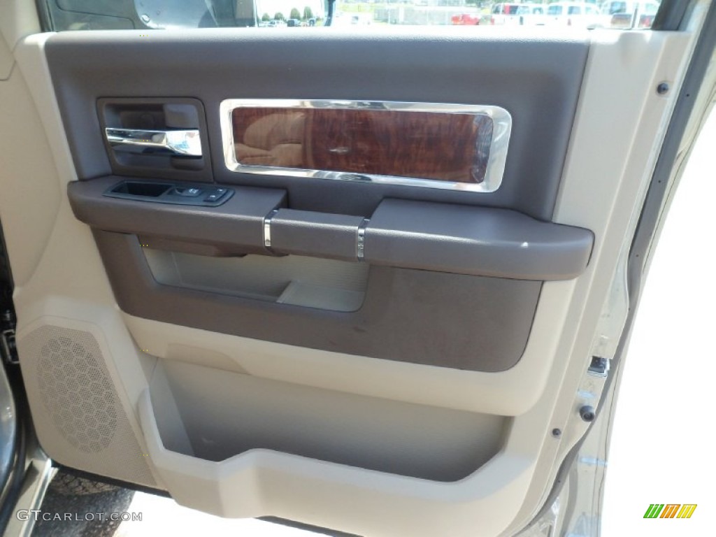 2011 Ram 3500 HD Laramie Crew Cab 4x4 Dually - Mineral Gray Metallic / Light Pebble Beige/Bark Brown photo #26