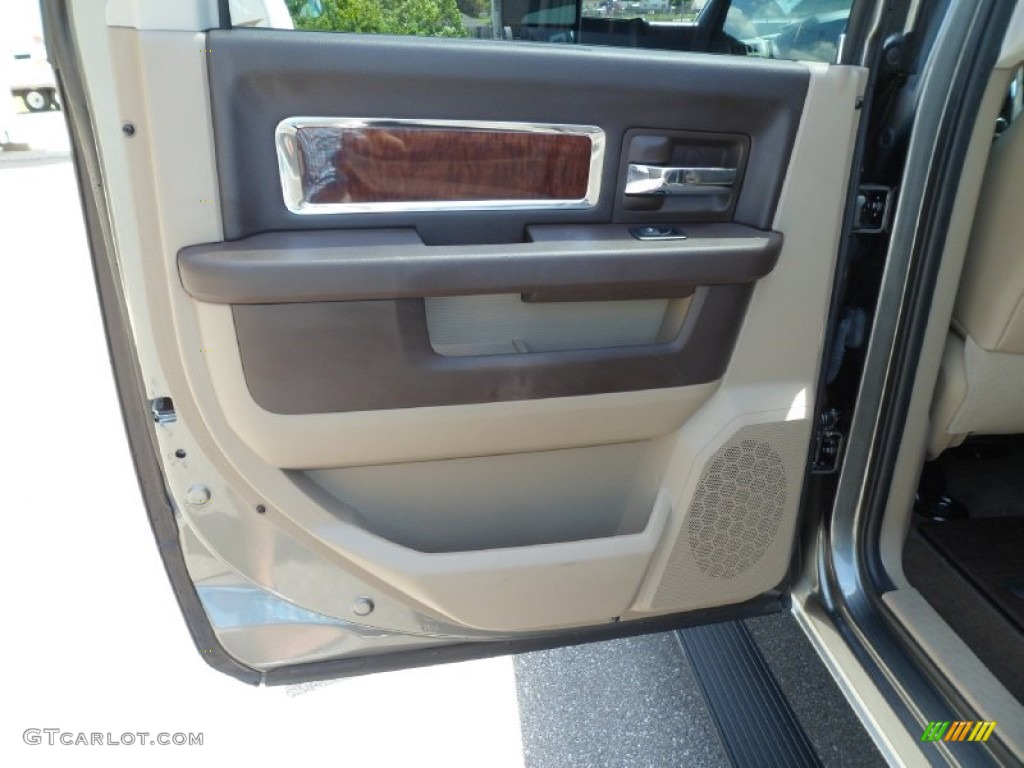 2011 Ram 3500 HD Laramie Crew Cab 4x4 Dually - Mineral Gray Metallic / Light Pebble Beige/Bark Brown photo #30