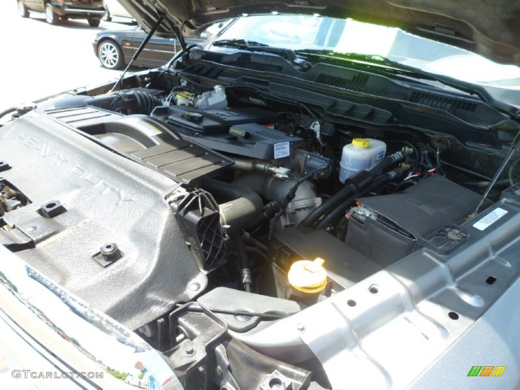 2011 Ram 3500 HD Laramie Crew Cab 4x4 Dually - Mineral Gray Metallic / Light Pebble Beige/Bark Brown photo #52