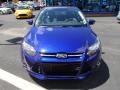 2014 Performance Blue Ford Focus Titanium Hatchback  photo #3