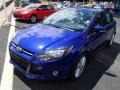 2014 Performance Blue Ford Focus Titanium Hatchback  photo #4