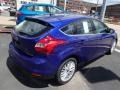 Performance Blue 2014 Ford Focus Titanium Hatchback Exterior