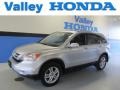 2010 Alabaster Silver Metallic Honda CR-V EX-L AWD  photo #1