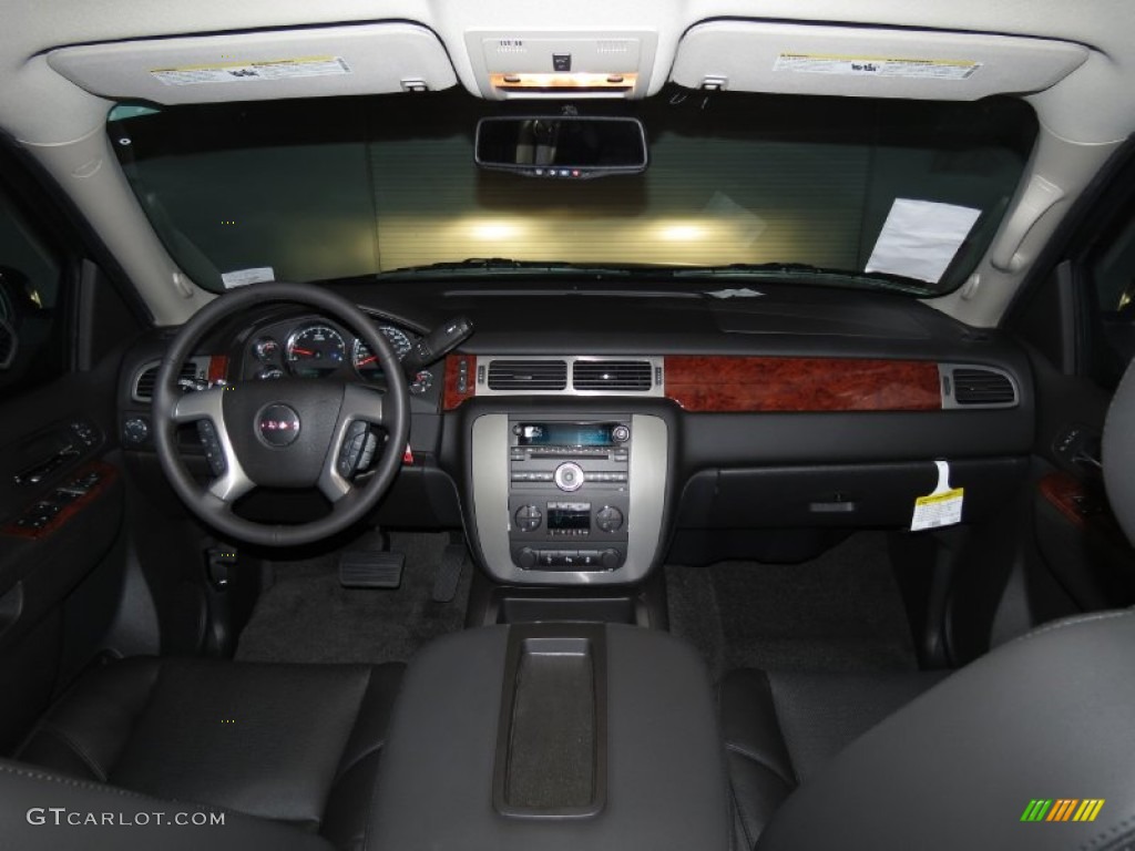 2013 Yukon XL SLT - Onyx Black / Ebony photo #4