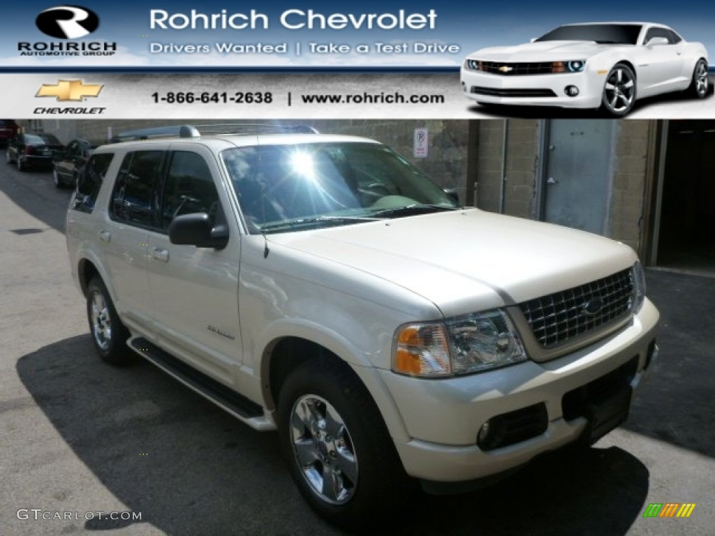 Ivory Parchment Tri Coat Ford Explorer