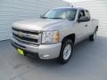 2009 Silver Birch Metallic Chevrolet Silverado 1500 LT Extended Cab 4x4  photo #7