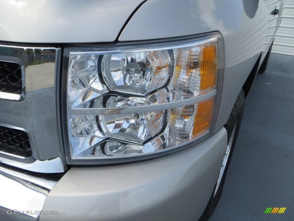 2009 Silverado 1500 LT Extended Cab 4x4 - Silver Birch Metallic / Ebony photo #9