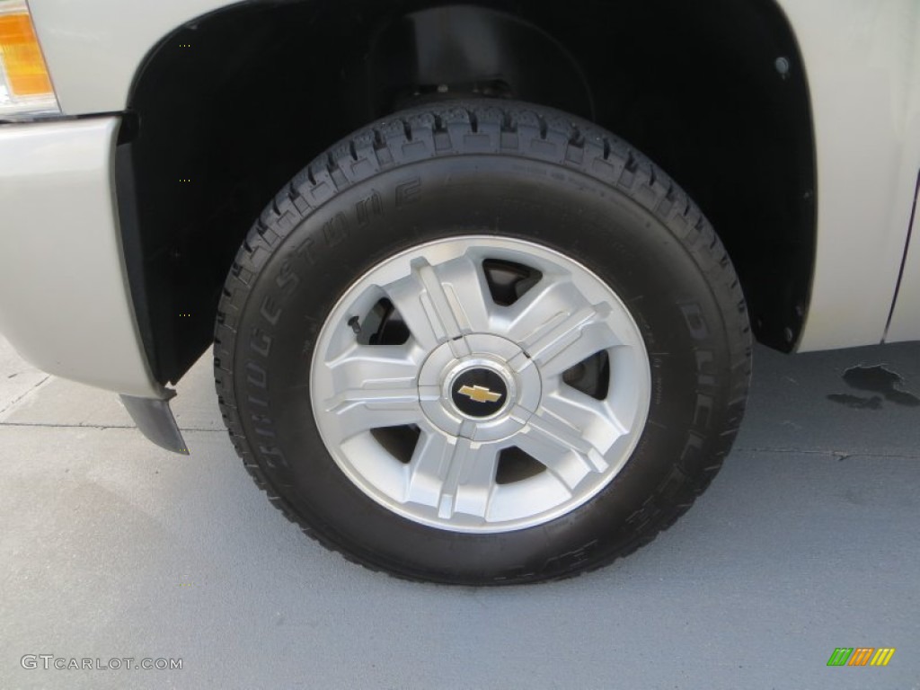 2009 Silverado 1500 LT Extended Cab 4x4 - Silver Birch Metallic / Ebony photo #11