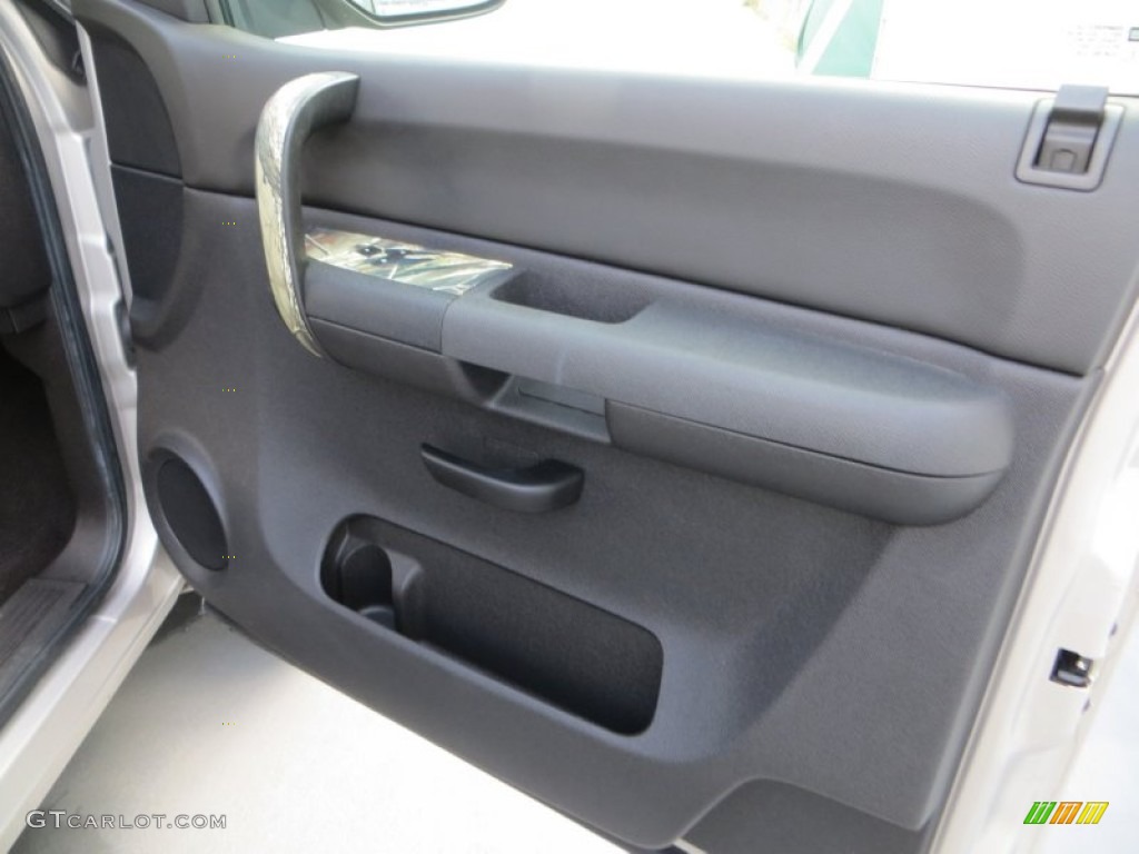 2009 Silverado 1500 LT Extended Cab 4x4 - Silver Birch Metallic / Ebony photo #23