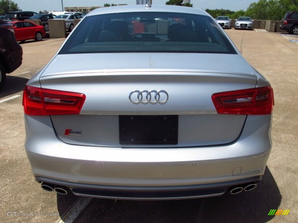 2014 S6 Prestige quattro Sedan - Ice Silver Metallic / Black Valcona photo #3