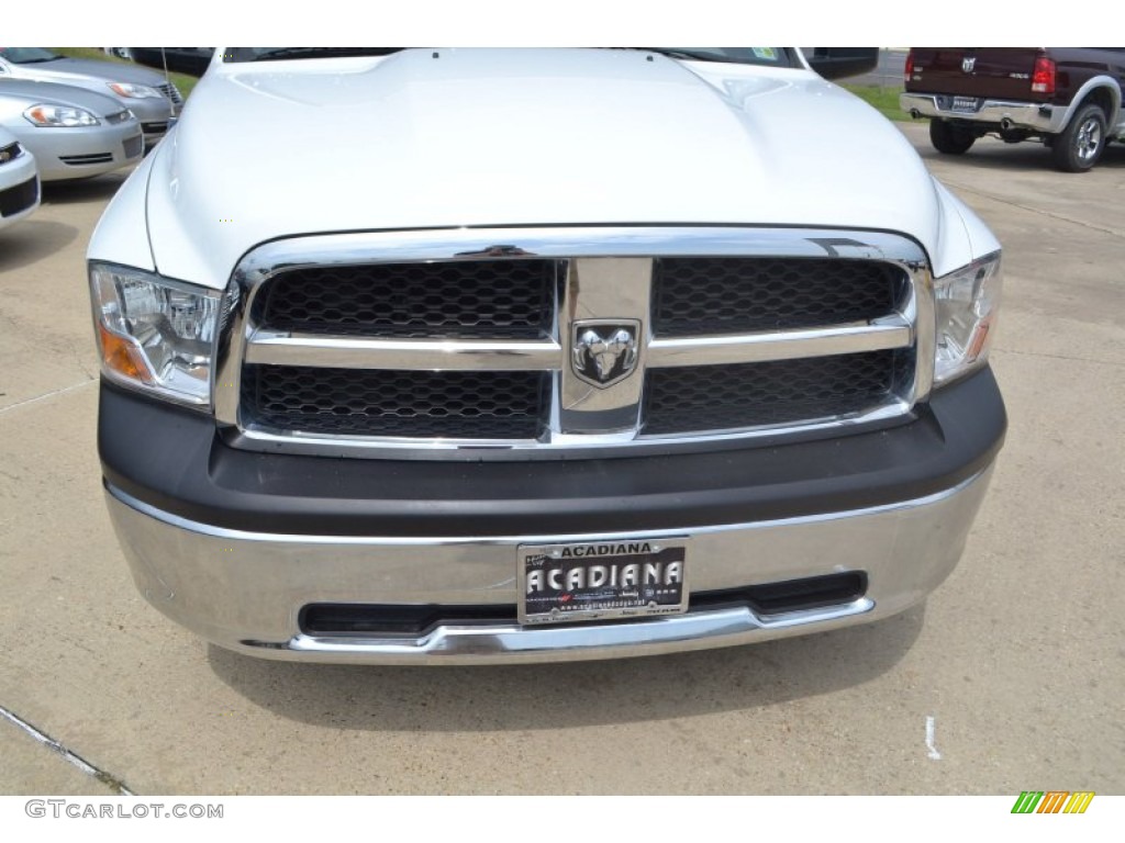 2011 Ram 1500 ST Crew Cab - Bright White / Dark Slate Gray/Medium Graystone photo #11