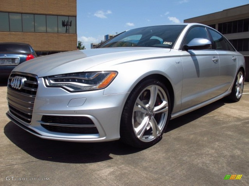 Ice Silver Metallic 2014 Audi S6 Prestige quattro Sedan Exterior Photo #83979390