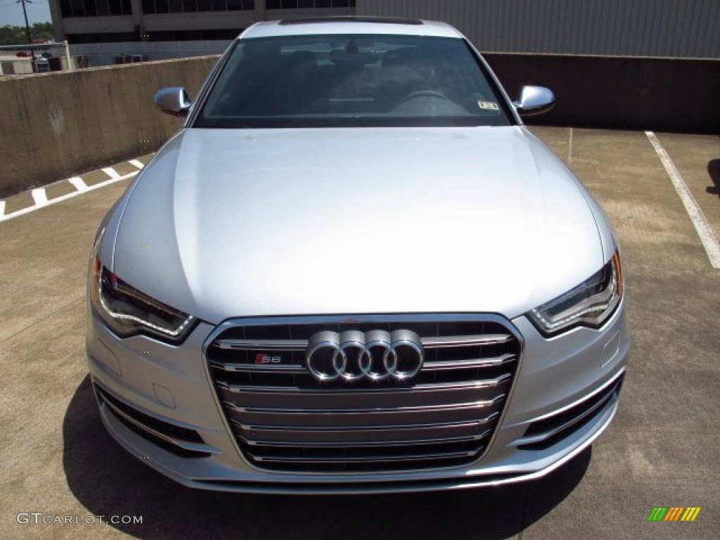 2014 S6 Prestige quattro Sedan - Ice Silver Metallic / Black Valcona photo #7