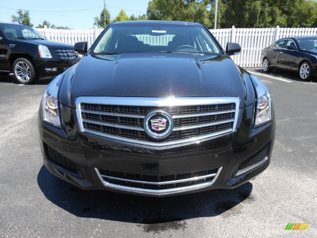 Black Diamond Tricoat 2014 Cadillac ATS 2.0L Turbo AWD Exterior Photo #83979411