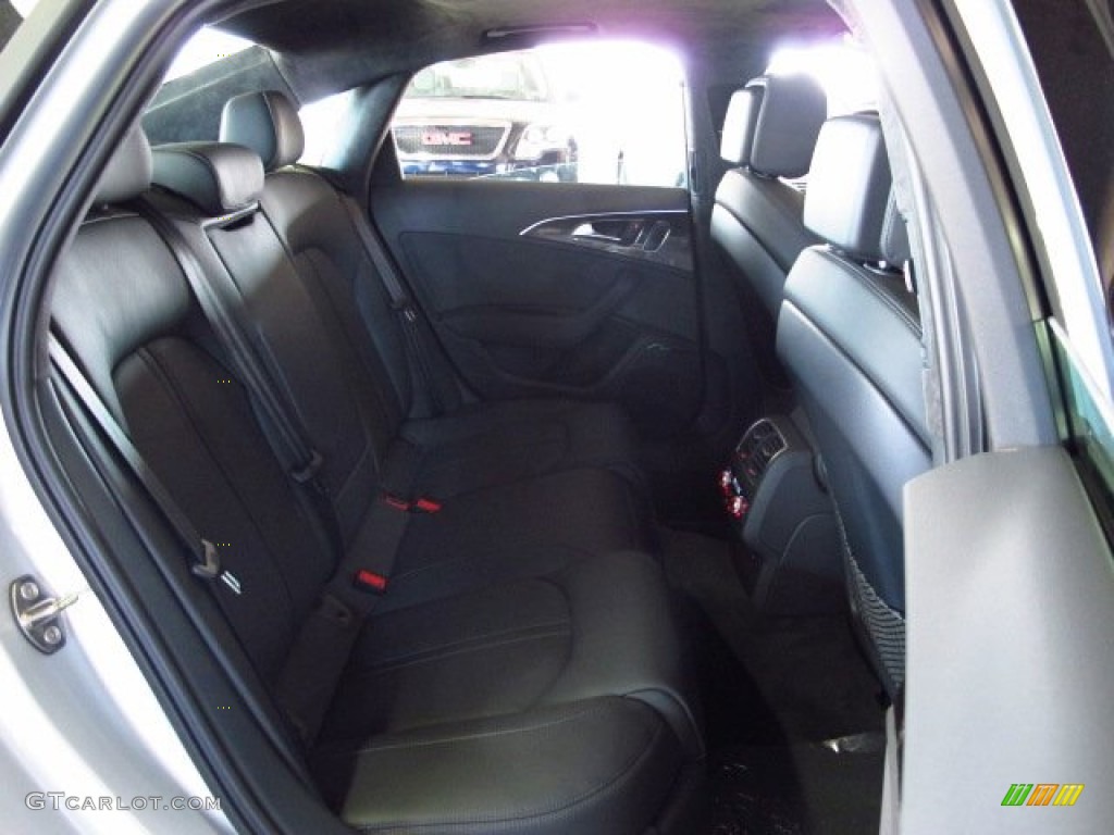 2014 S6 Prestige quattro Sedan - Ice Silver Metallic / Black Valcona photo #17