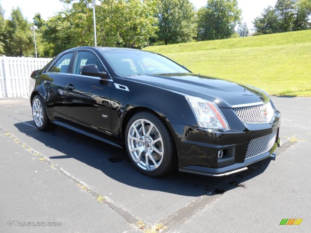 Black Raven 2014 Cadillac CTS -V Sedan Exterior Photo #83979720
