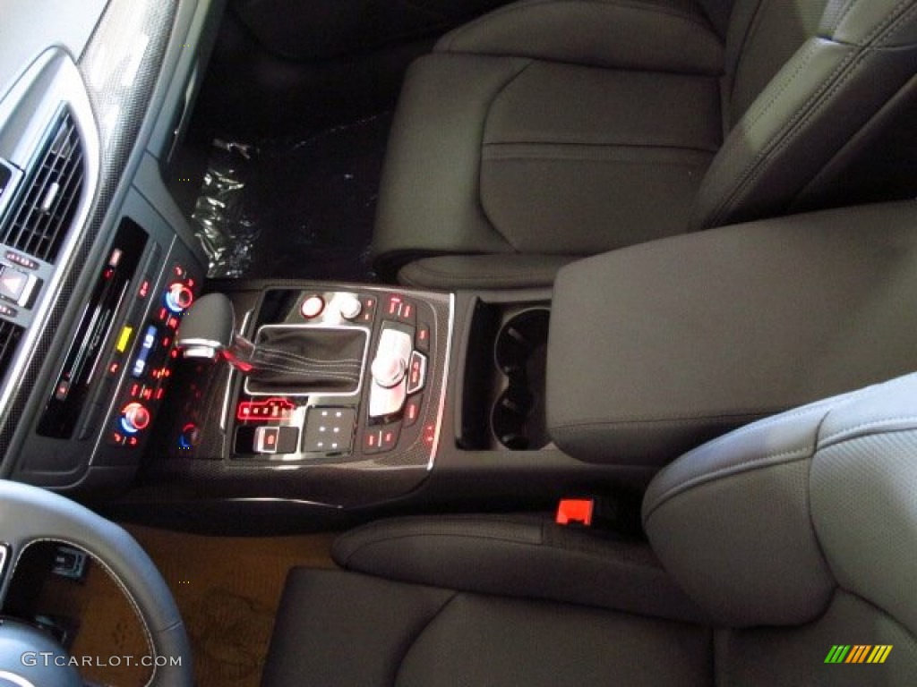 2014 S6 Prestige quattro Sedan - Ice Silver Metallic / Black Valcona photo #28