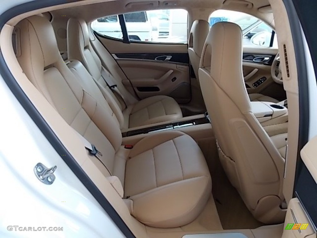 Luxor Beige Interior 2010 Porsche Panamera Turbo Photo #83979780