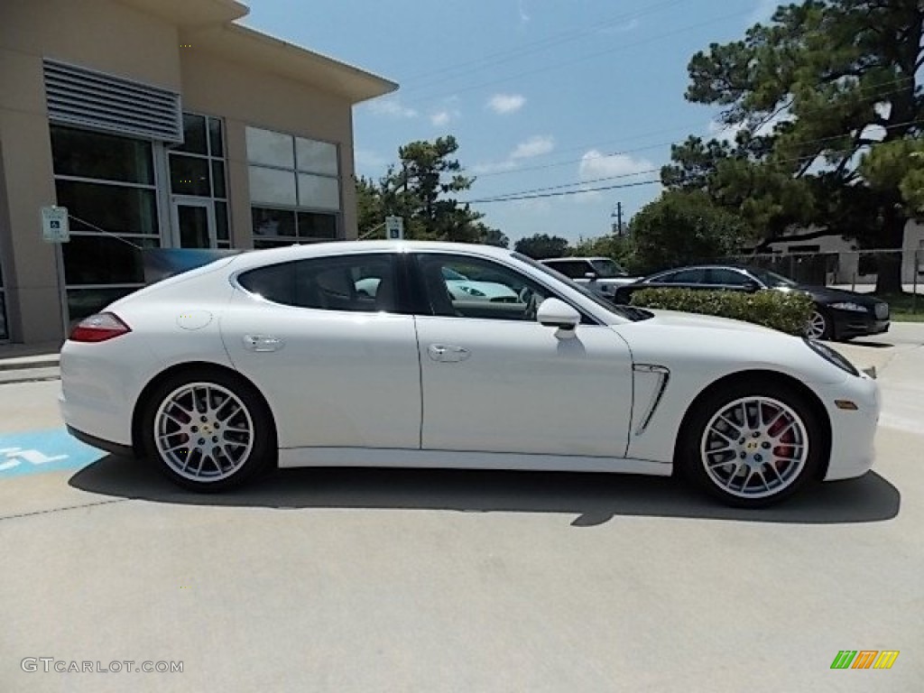 Carrara White 2010 Porsche Panamera Turbo Exterior Photo #83979798