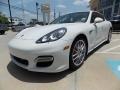 Carrara White 2010 Porsche Panamera Turbo Exterior