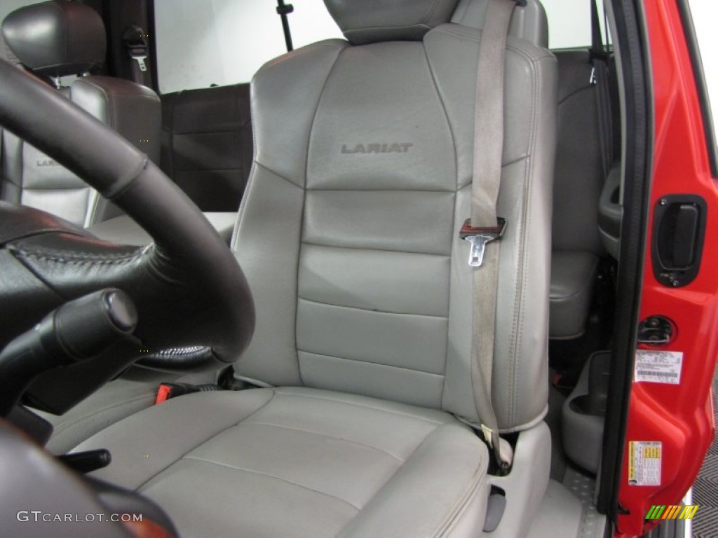 2006 F350 Super Duty XLT SuperCab 4x4 - Red Clearcoat / Medium Flint photo #7