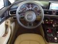 Velvet Beige Steering Wheel Photo for 2014 Audi A6 #83980212