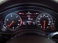 2014 Audi A6 Velvet Beige Interior Gauges Photo