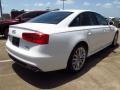 Ibis White - A6 3.0T quattro Sedan Photo No. 2
