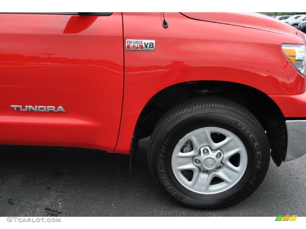 2012 Tundra SR5 Double Cab 4x4 - Radiant Red / Graphite photo #7