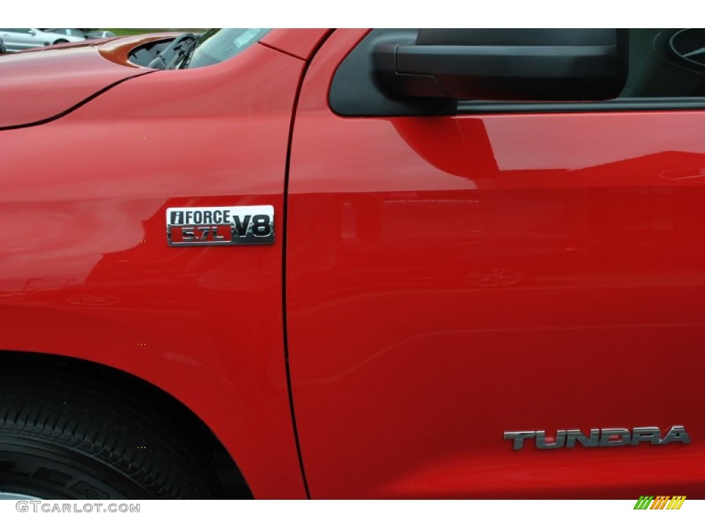 2012 Tundra SR5 Double Cab 4x4 - Radiant Red / Graphite photo #20