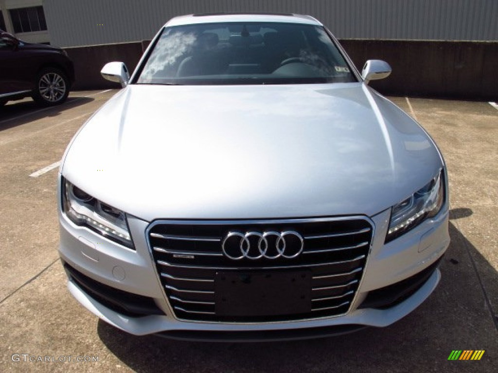 Ice Silver Metallic 2014 Audi A7 3.0T quattro Premium Plus Exterior Photo #83981187