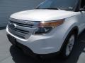 2014 White Platinum Ford Explorer XLT  photo #13