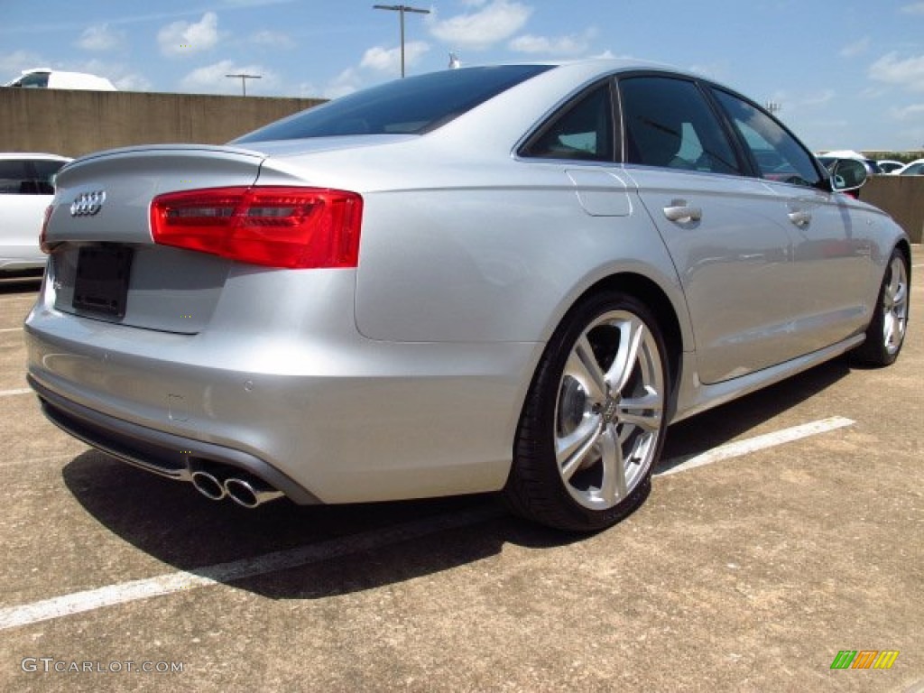 2014 S6 Prestige quattro Sedan - Ice Silver Metallic / Black Valcona photo #2
