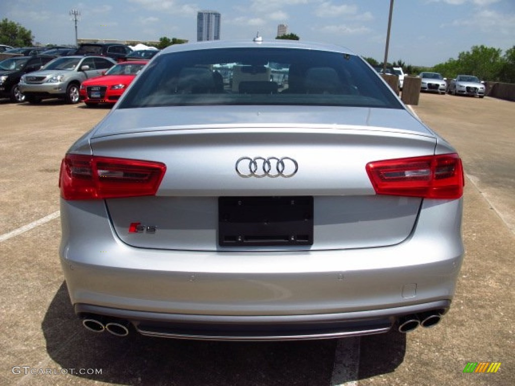 2014 S6 Prestige quattro Sedan - Ice Silver Metallic / Black Valcona photo #3
