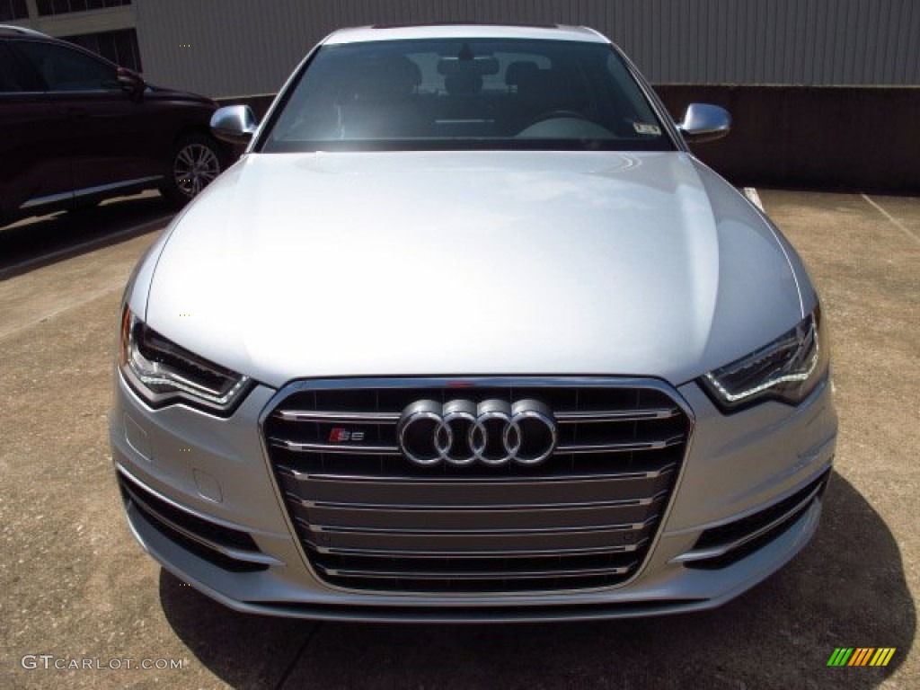 2014 S6 Prestige quattro Sedan - Ice Silver Metallic / Black Valcona photo #7