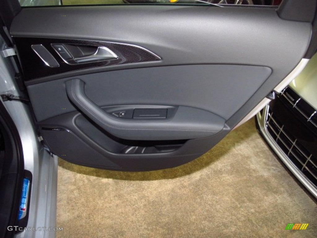 2014 S6 Prestige quattro Sedan - Ice Silver Metallic / Black Valcona photo #16