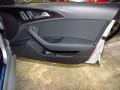 Black Valcona 2014 Audi S6 Prestige quattro Sedan Door Panel