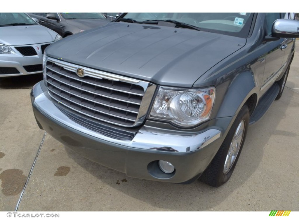 2008 Aspen Limited - Mineral Gray Metallic / Light Graystone photo #12