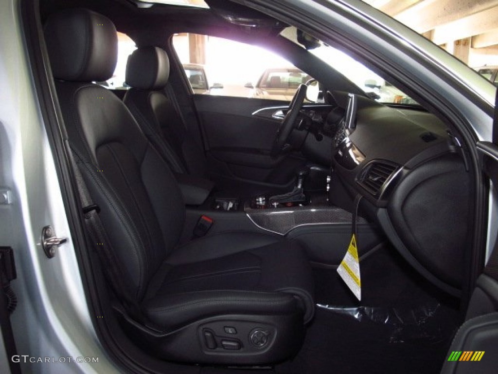 2014 S6 Prestige quattro Sedan - Ice Silver Metallic / Black Valcona photo #19
