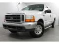 2000 Oxford White Ford F250 Super Duty XLT Extended Cab  photo #2