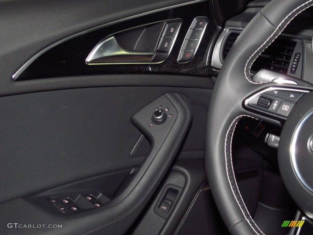 2014 S6 Prestige quattro Sedan - Ice Silver Metallic / Black Valcona photo #25