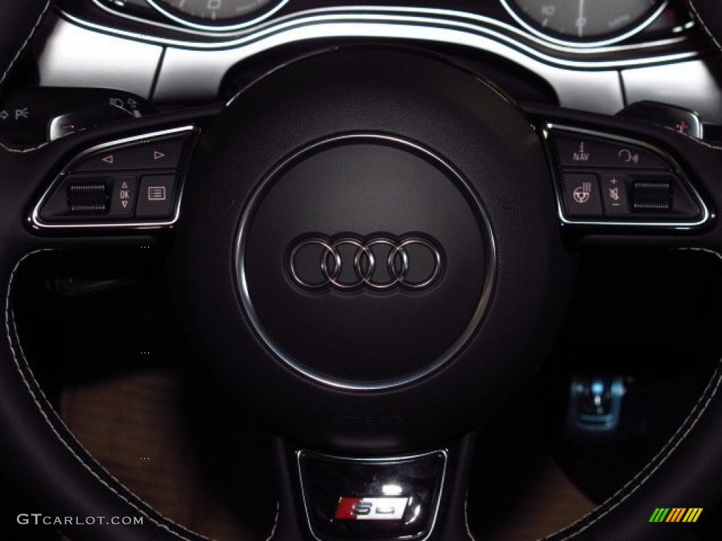 2014 S6 Prestige quattro Sedan - Ice Silver Metallic / Black Valcona photo #28