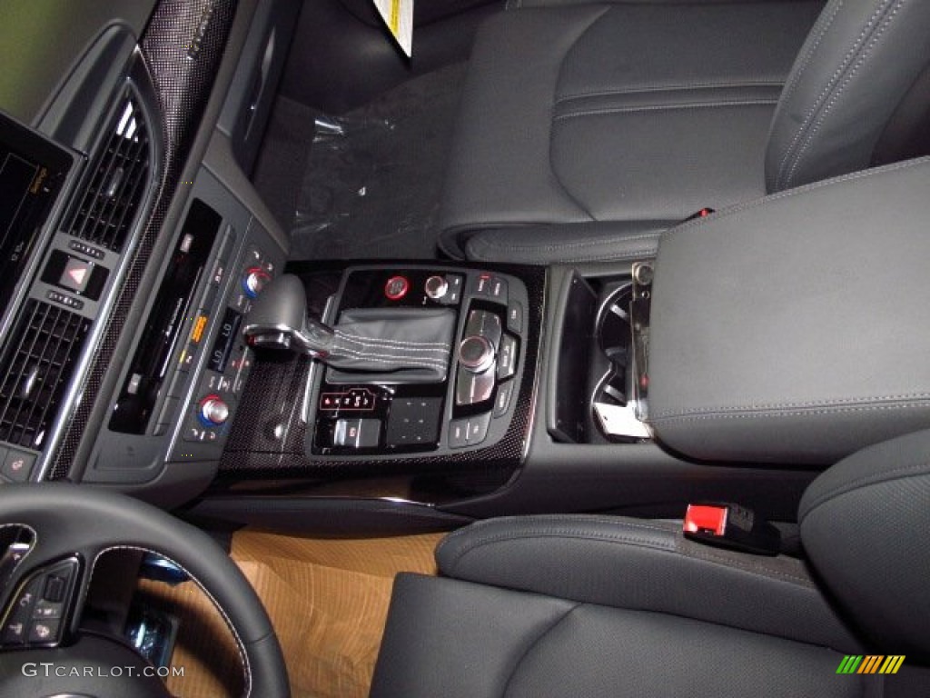 2014 S6 Prestige quattro Sedan - Ice Silver Metallic / Black Valcona photo #29