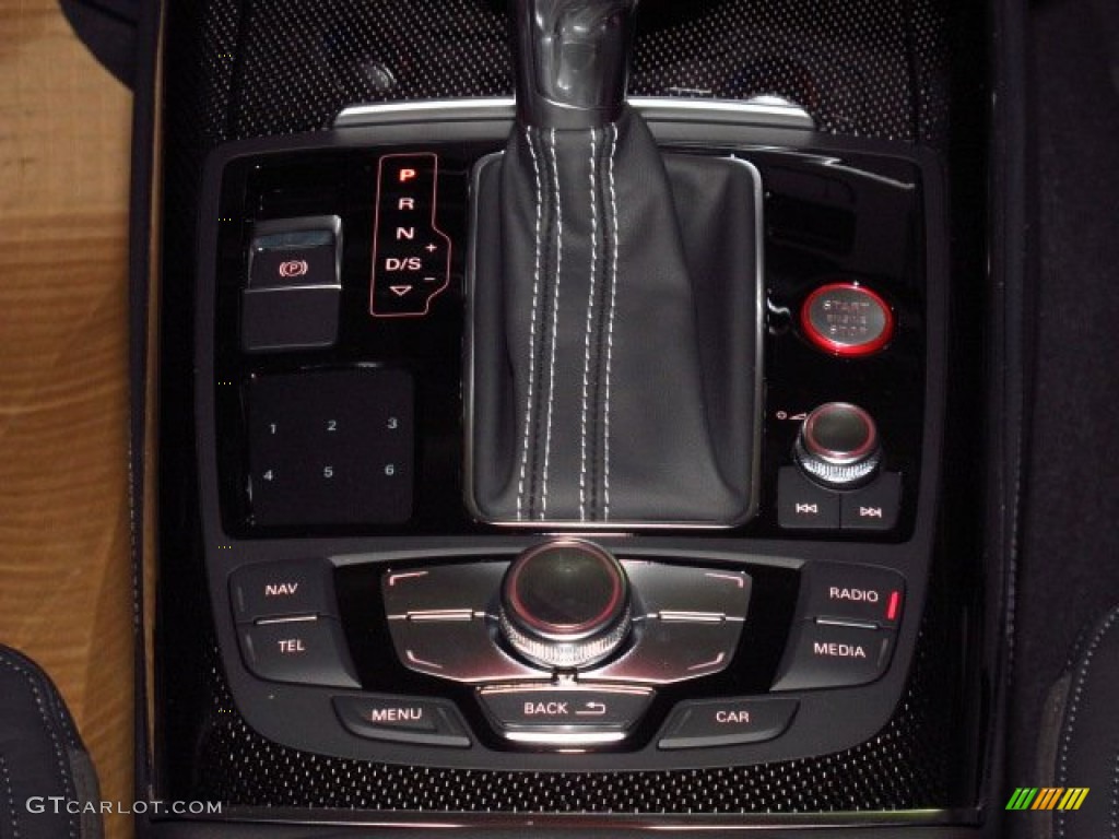 2014 S6 Prestige quattro Sedan - Ice Silver Metallic / Black Valcona photo #30