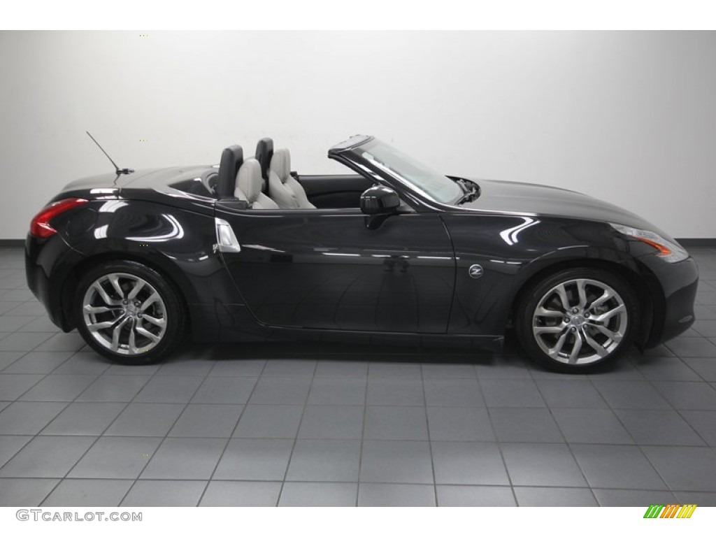 Magnetic Black 2011 Nissan 370Z Touring Roadster Exterior Photo #83983395
